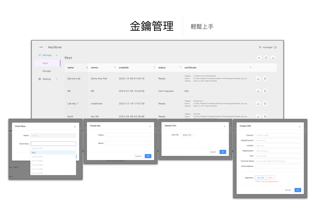 金鑰管理